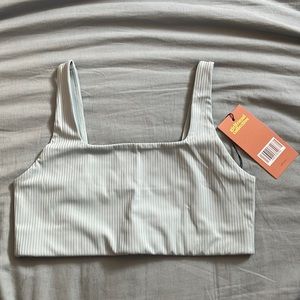 Girlfriend Collective Tommy Cropped Bra